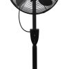 metal floor fan