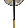 metal floor fan